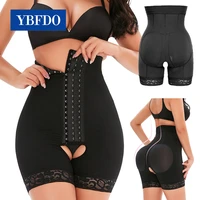 ybfdo explosive high waist three row abdomen waist hip pants slimming underwear bodysuit sheath belly pulling corset shapewear
