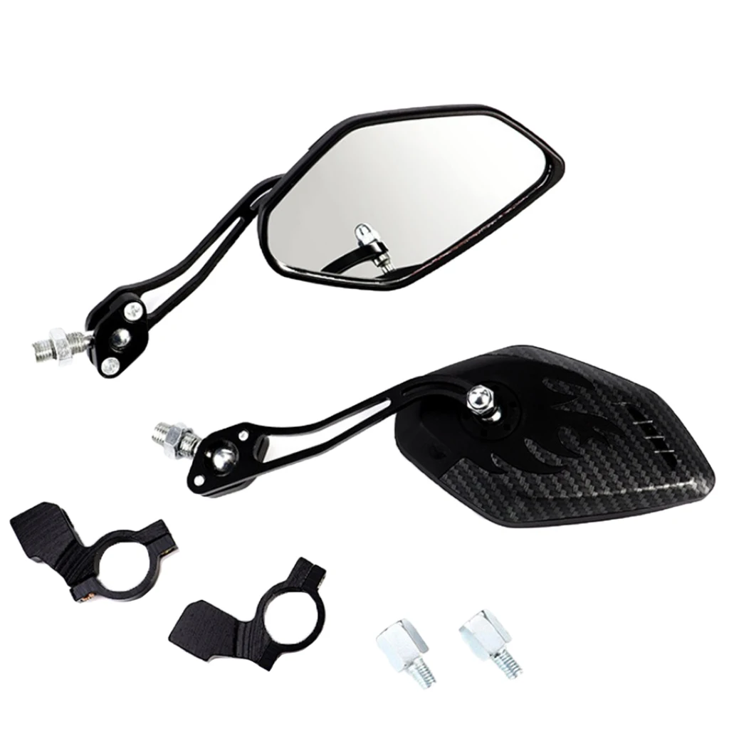 1 пара Универсальный зеркало заднего вида руль Стекло для горного велосипеда