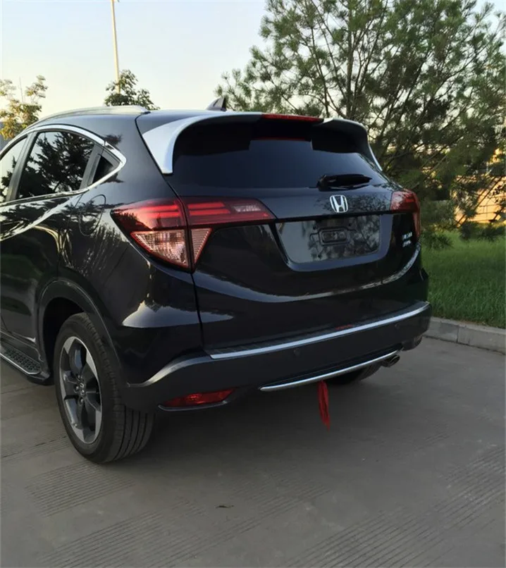 For Honda HRV Spoiler 2014-2016 High Quality ABS Material Car Rear Wing Primer Color Vezel | Автомобили и мотоциклы
