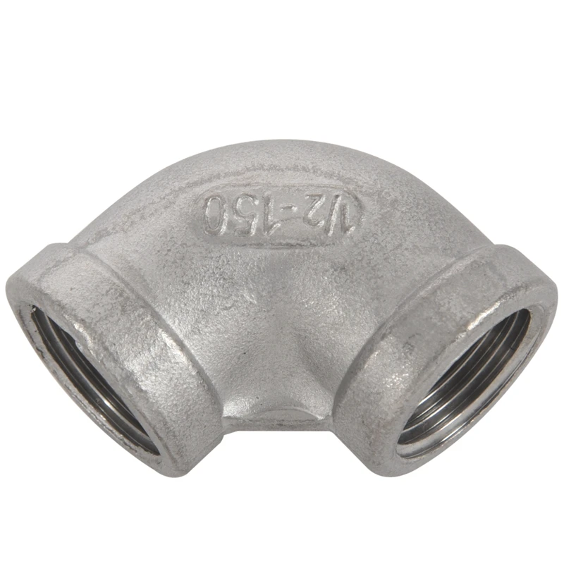 Hot XD-1/2BSP Female 90 Degree Stainless Steel Equal Elbow Pipe Fitting | Обустройство дома