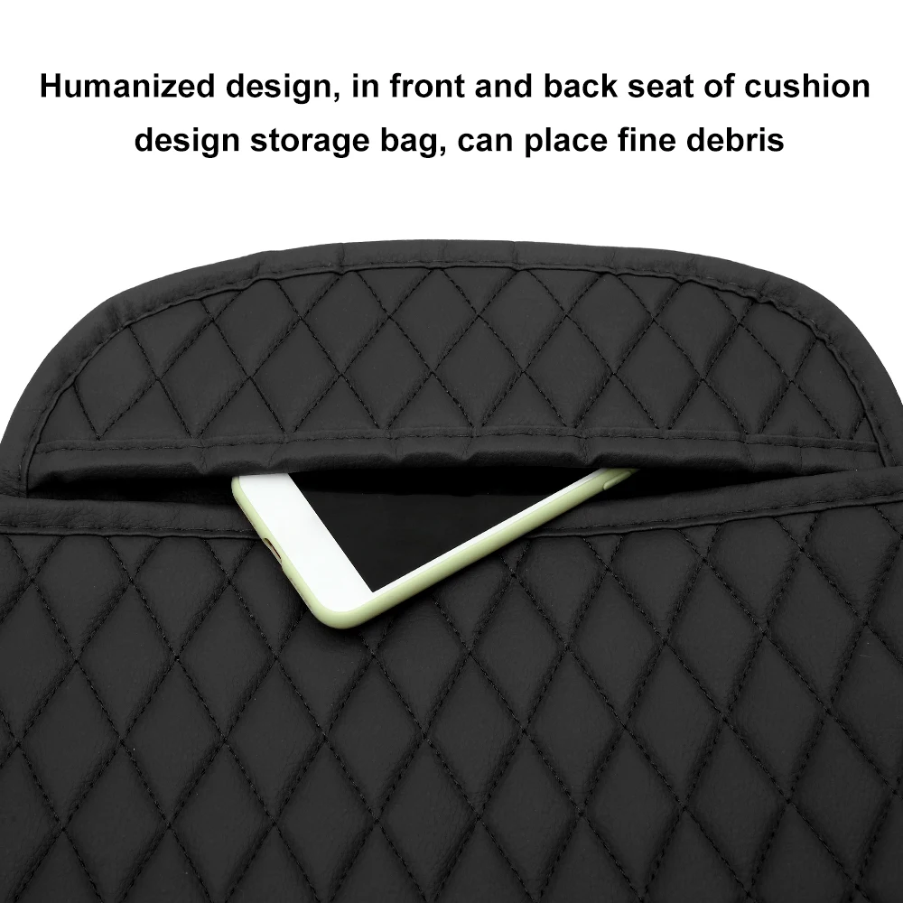 3 шт./компл. универсальный чехол для автомобильных сидений из искусственной кожи