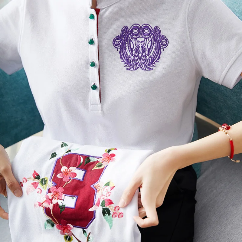 

Рубашка с вышивкой и воротником-пряжкой