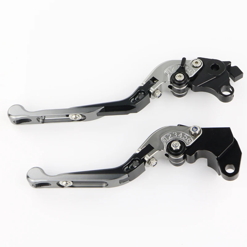 Рычаг тормоза мотоцикла алюминиевый регулируемый складной выдвижной рычаг