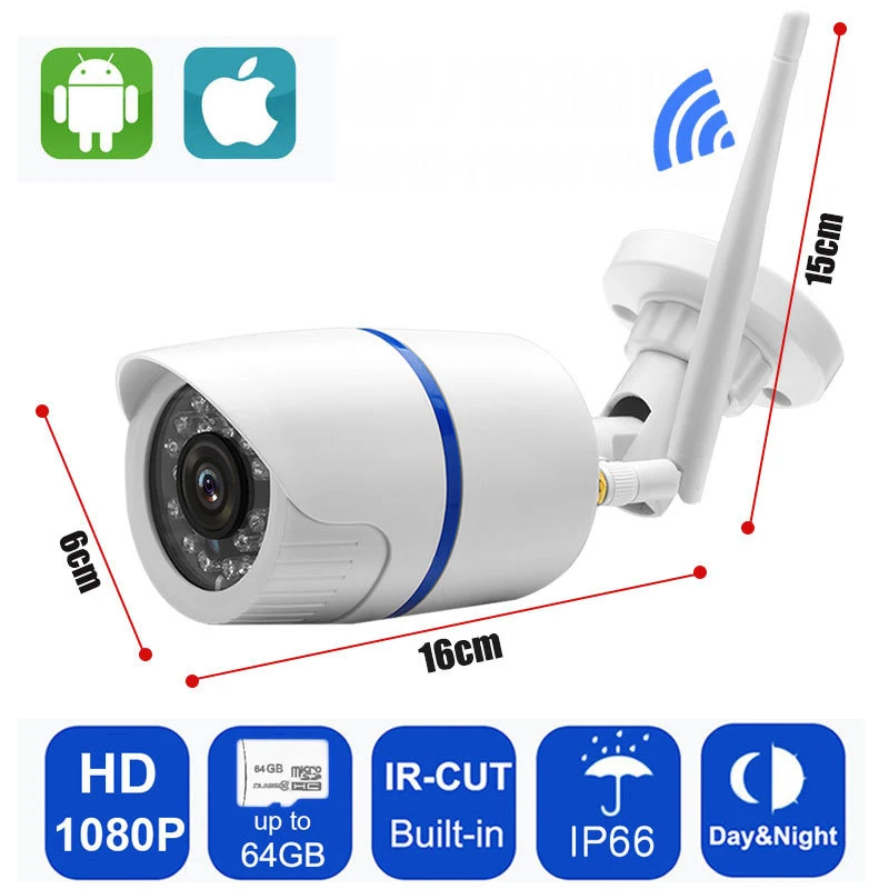IP Камера 720 P/960 P/1080 P Wi Fi yoosee Открытый безопасности Беспроводной видеонаблюдения