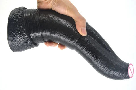 Большой фаллоимитатор животное слон дилдо черные интимные игрушки для женщин лесбиянок мастурбатор Анальная пробка Анус массаж флирт пары секс-шоп