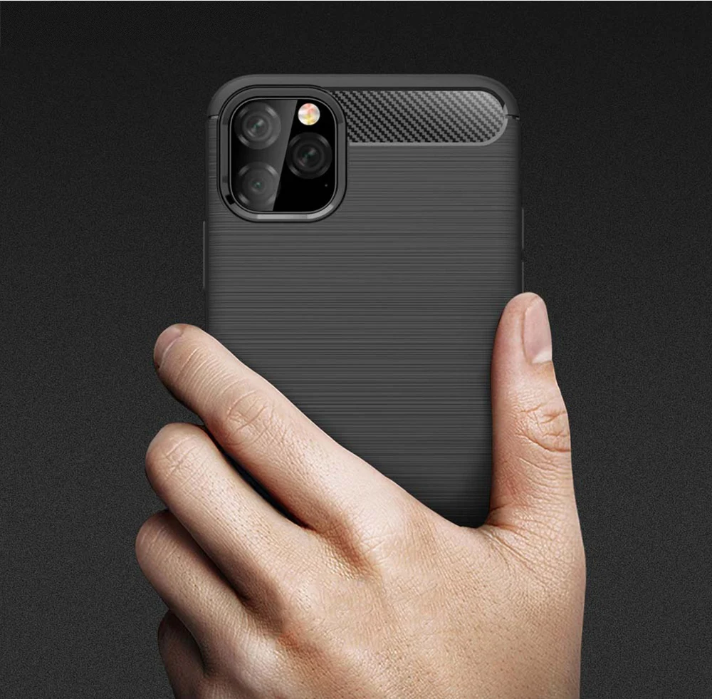Мягкий чехол для iPhone 11, чехол для iPhone 11 Pro, чехол, роскошный бампер для iPhone 11 Pro MAX, чехол, мягкий силиконовый чехол из ТПУ