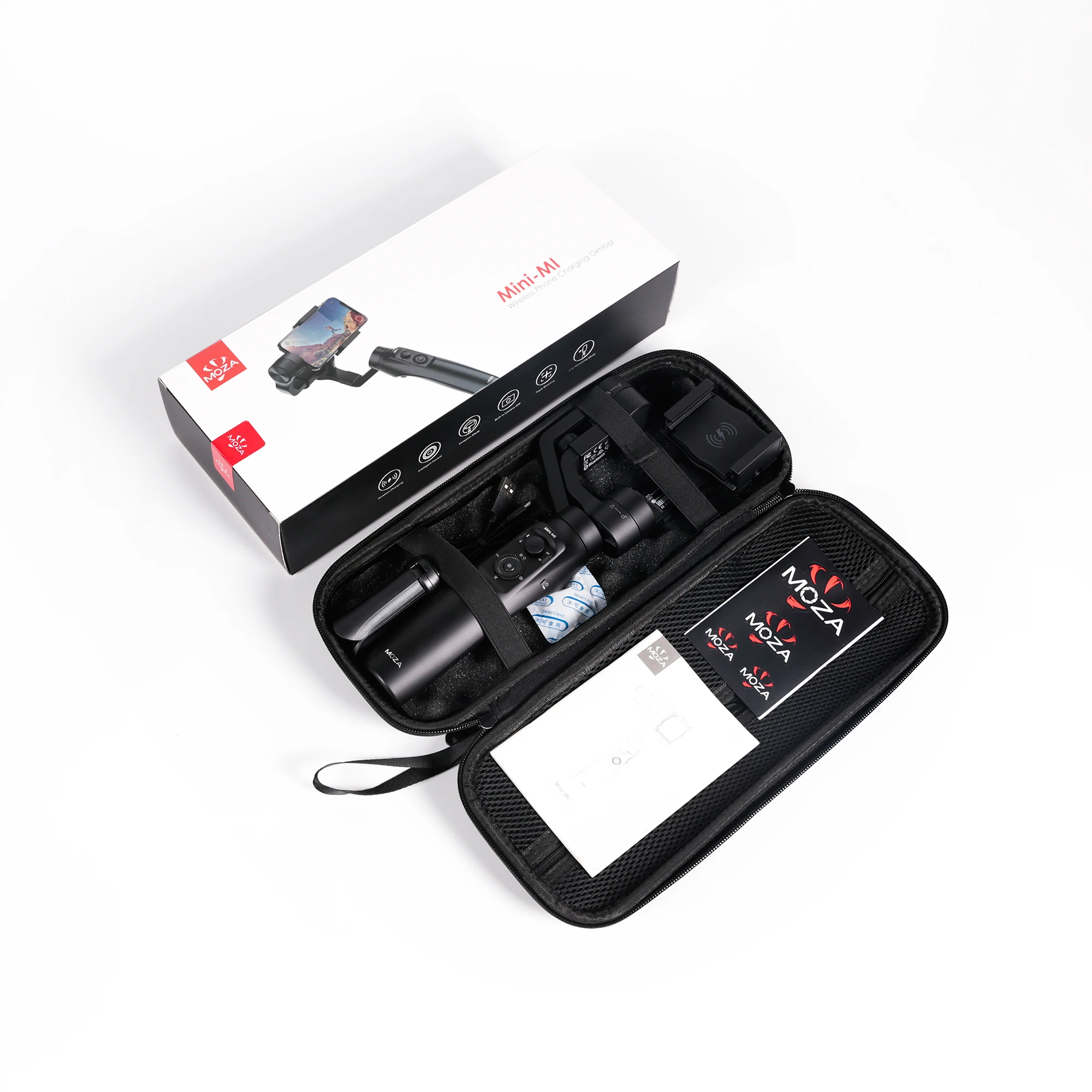 Moza Mini MI 3 осевой карданный стабилизатор с Беспроводной зарядки несколько