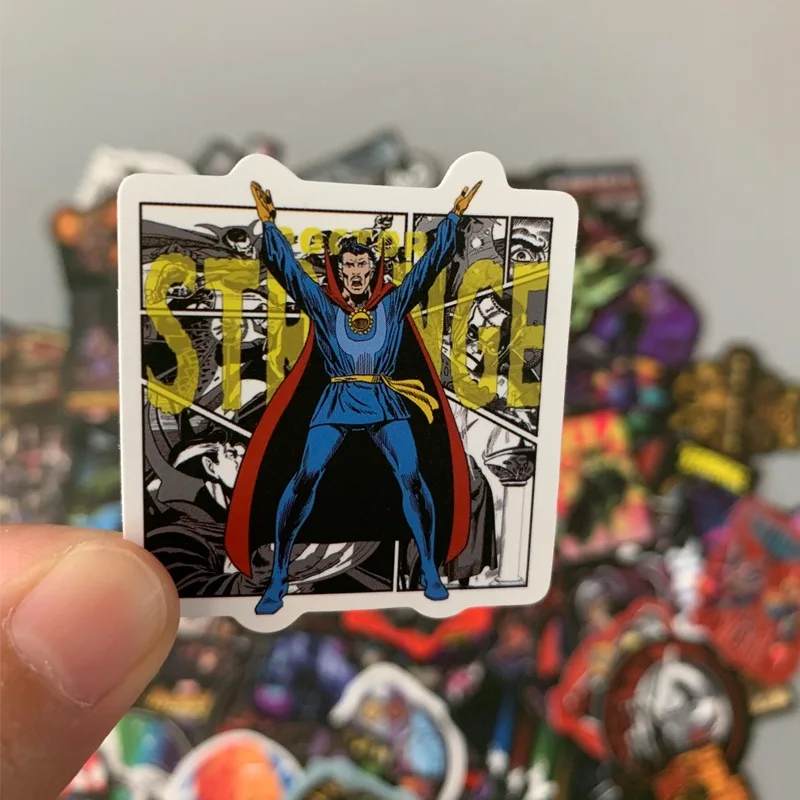 Неоновая 108 шт. граффити супергерой Marvel наклейка &quotМстители&quot Бомба скейтборд