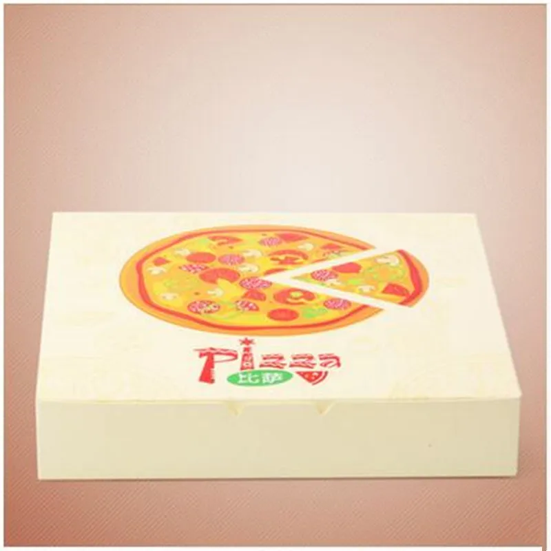 Коробка для пиццы белый картон коробка печати 20 см * 3 8 10 шт. |