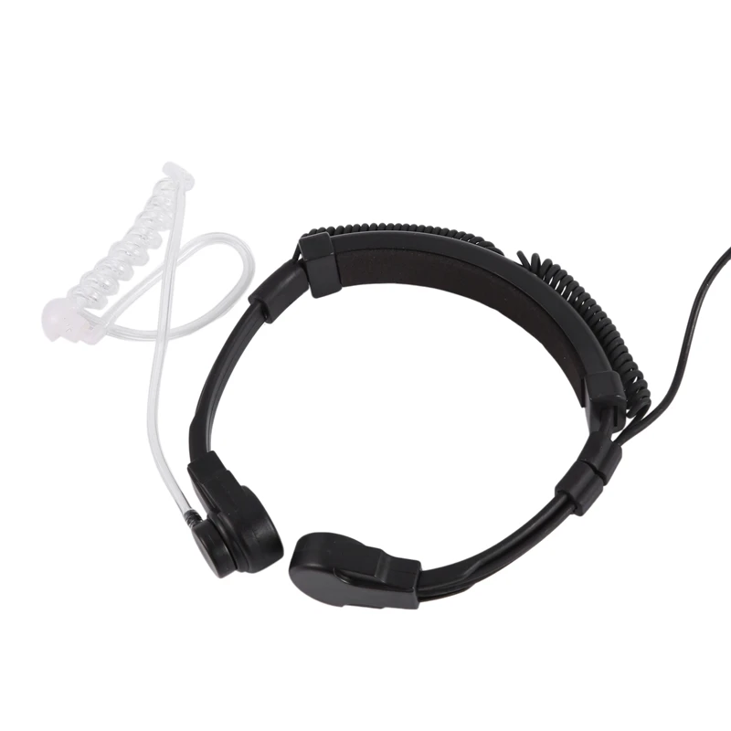 

Extendable PTT Throat Microphone Mic Earpiece Headset for Baofeng CB Radio Walkie Talkie UV-5R 8W UV-5RE UV-B5 GT-3