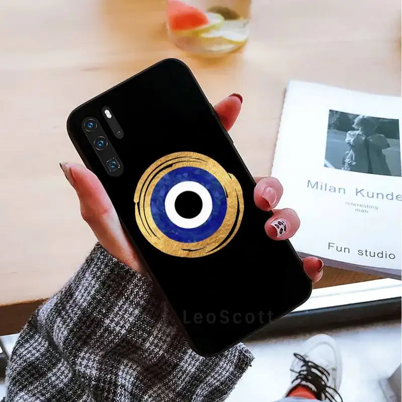 

Evil Eye Illustrations Phone Cases For Huawei honor Mate mate P 10 9X 10i 20 30 40 y7 lite pro p smart 2019