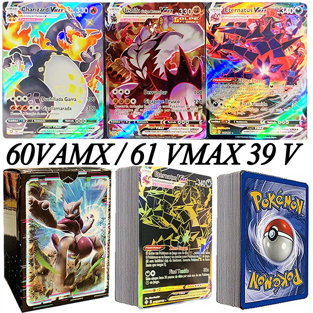 Альбом Pokemon Cards V MAX GX коллекционная сумка для хранения 55-300 шт. | Игрушки и хобби