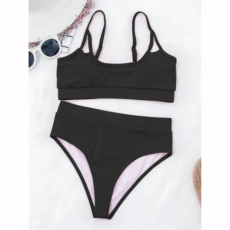 

2021 Sexy Bikini Women Swimsuit Push Up Swimwear Female Low Waist Two Pieces Bikini Set Brazilian Bathing Suit Summer Beach Wear