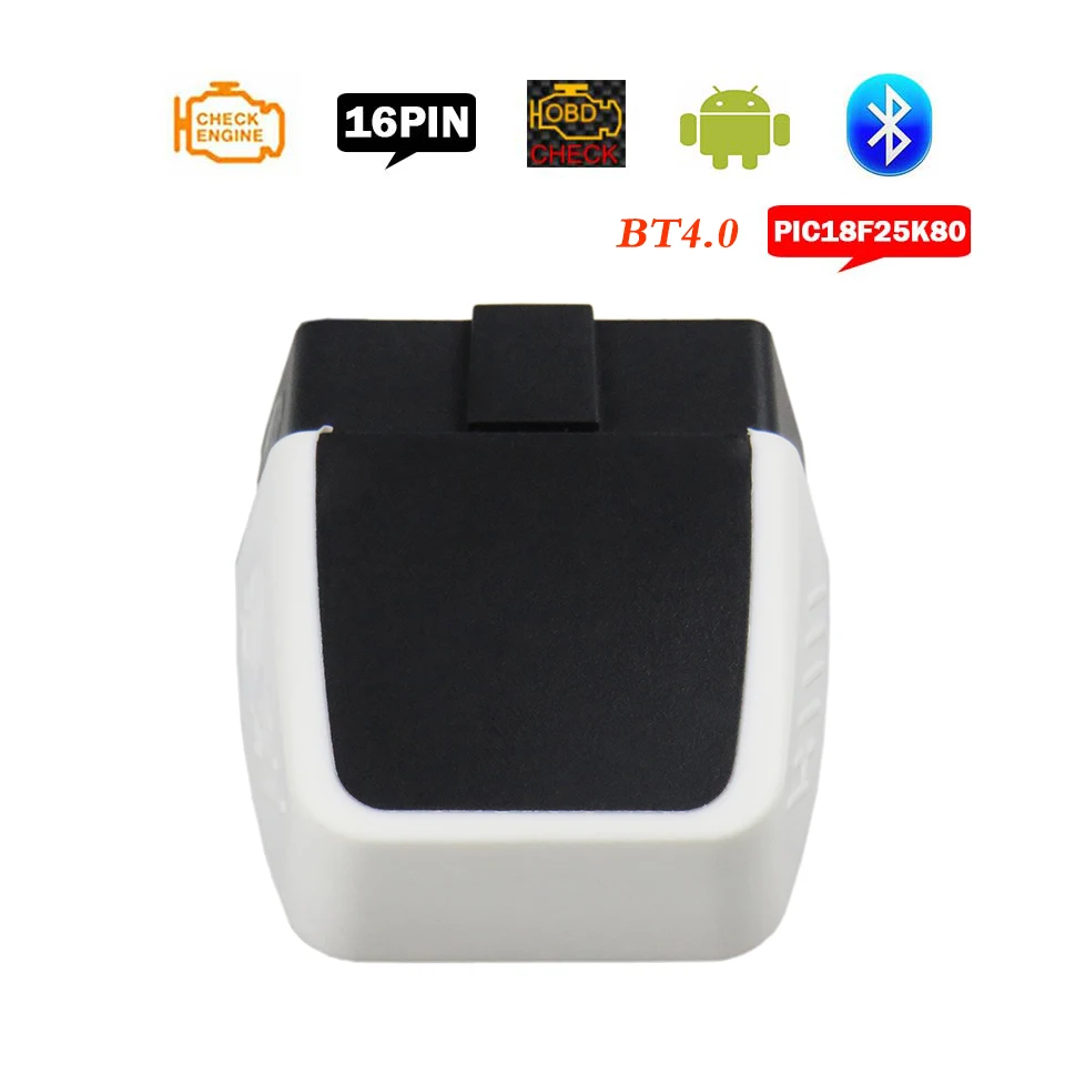 Диагностический сканер Elm327 мини адаптер Bluetooth OBD2 Elm 327 4 0 для iOS/Android 25k80