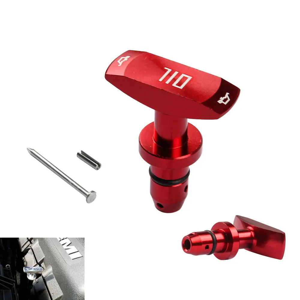 DSYCAR 1 комплект алюминиевая Автомобильная масляная щуп ручка для Ford Mustang 1999 2011