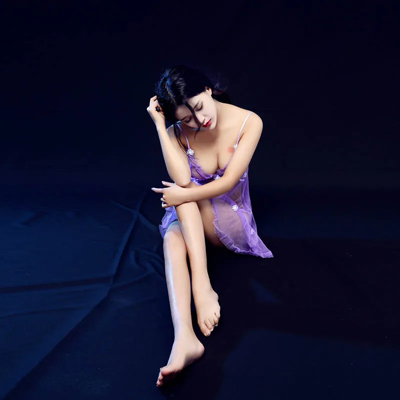 2019 новое белье Слинг Ночная рубашка сексуальная Для женщин Мода Стиль прозрачный