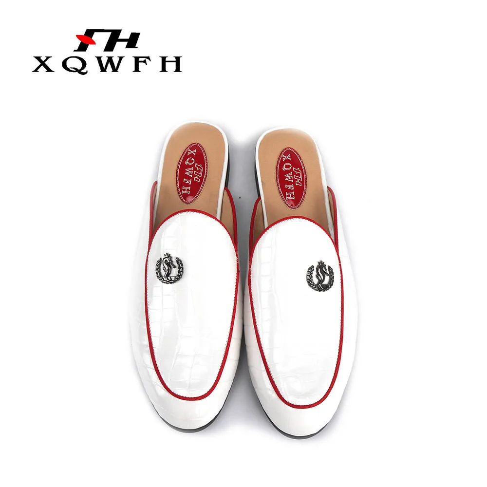 Мужские летние сандалии повседневные банкетные тапки ручной работы мужские