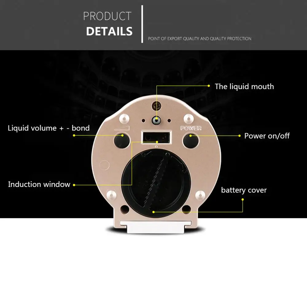 500 мл * 2 автоматический дозатор жидкого мыла с двойной головкой умный датчик