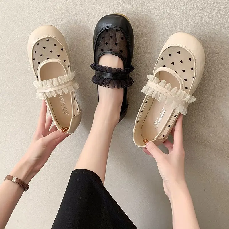 

Shoes Woman 2021 Round Toe Autumn Elegant Female Footwear Slip-on Casual Sneaker New Summer Fall Dress Breathable Moccasin Slip