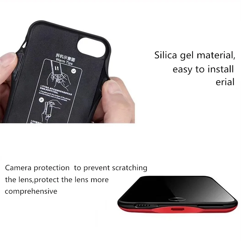 Чехол для зарядного устройства iphone 11 pro max портативное зарядное устройство 6 6S 7 8
