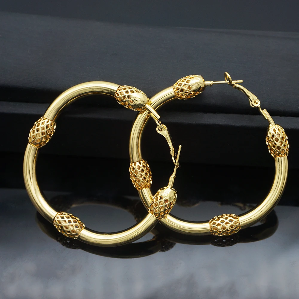 Женские крупные серьги кольца в винтажном стиле 2019|Серьги-кольца| |