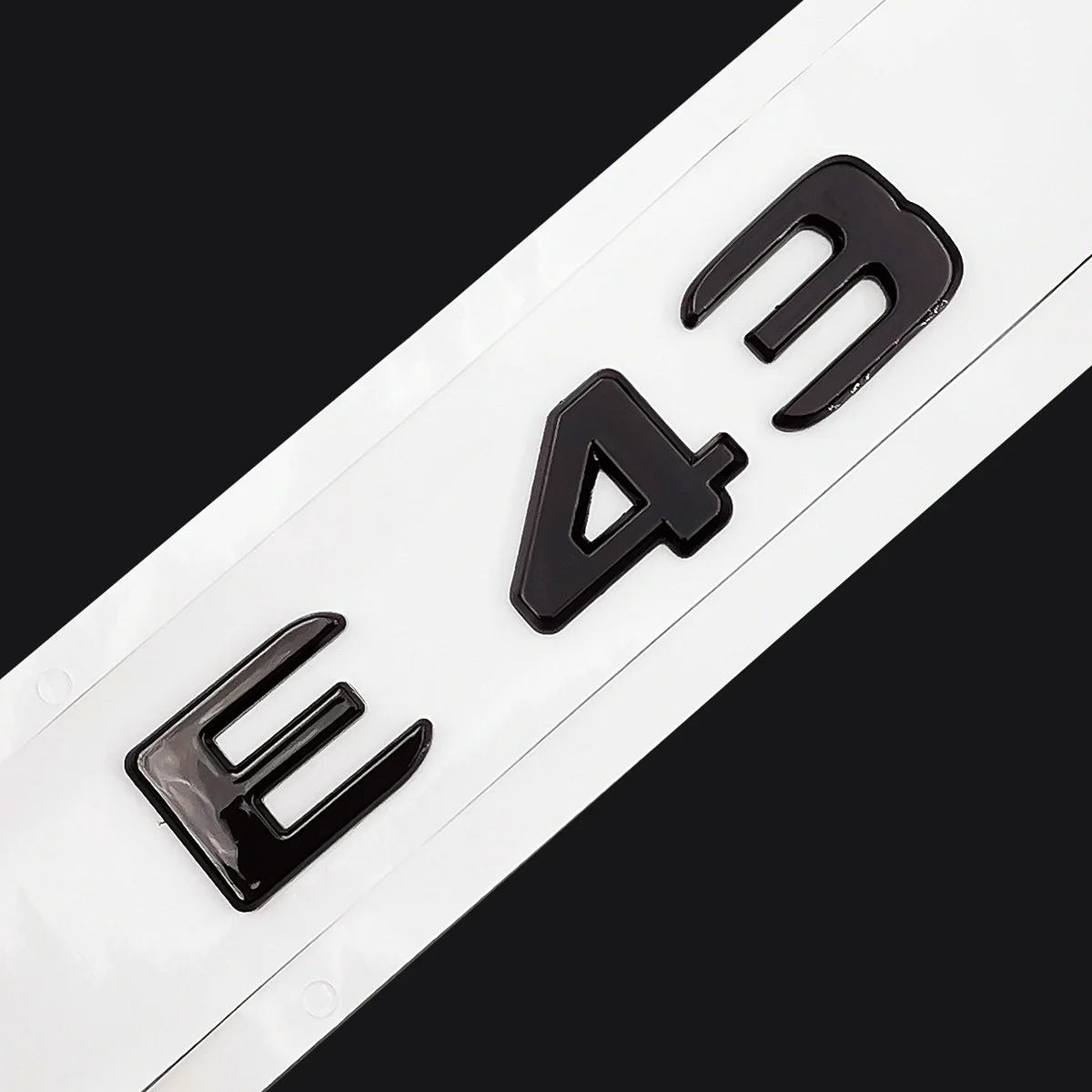 Оригинальный размер 1:1 Автомобильная эмблема заднего хвоста цифры-буквы