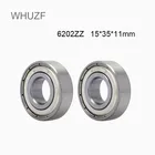 Подшипник WHUZF 6202ZZ, 510 шт., 15*35*11 мм, для ручных пил, с глубоким желобом, 6202 Z,  6202Z, 2021