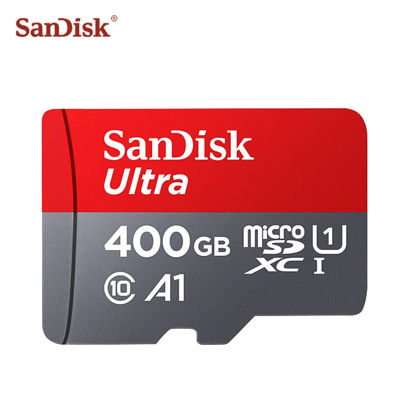 Карта памяти SanDisk A1 класс 10 micro sd 128 ГБ 64 32 16 tf-карта 100 МБ/с./с 400 256 200 | Компьютеры и