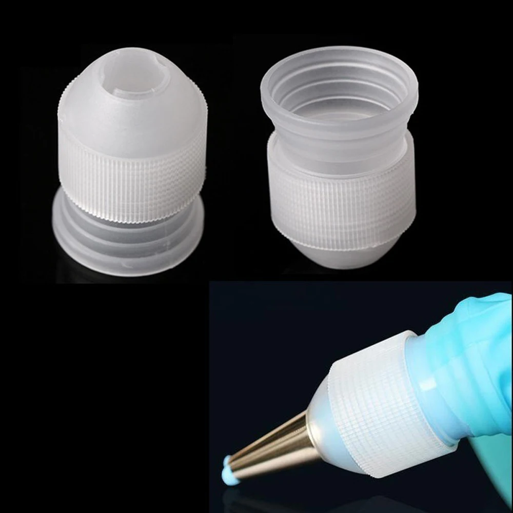 

Fashion 10 pcs Icing Piping Nozzles Tips Cake Decorating Converter Coupler Pastry Tool Home Tips