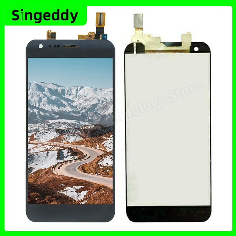 

K580 Display For LG X CAM K580DS K580I K580Y K580 XCAM LCD Touch Screen Digitizer Assembly 1920*1080 TFT 5.2inch Black