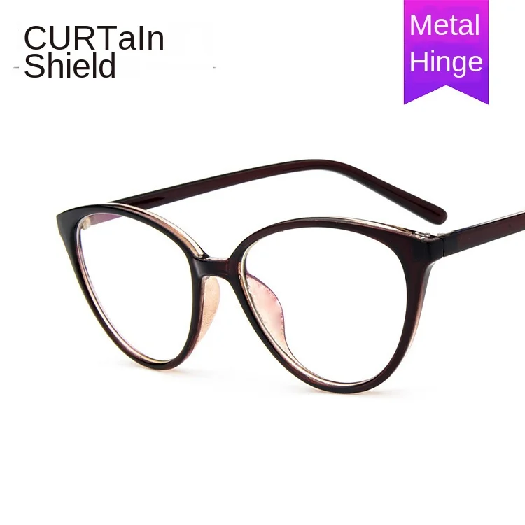 Jia коробка ретро кошачий глаз оправы для очков Jing May Be близорукость колледж Ветер