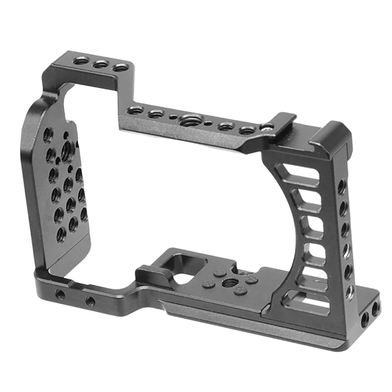 

Hot Camera Cage for Sony A7C Camera Aluminum Alloy DSLR Camera Protective Cage Kit