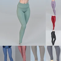 16 female soldiers nude color yoga pants tight stretch trouser for 12 inch tbl ph movable plastic body clothing
