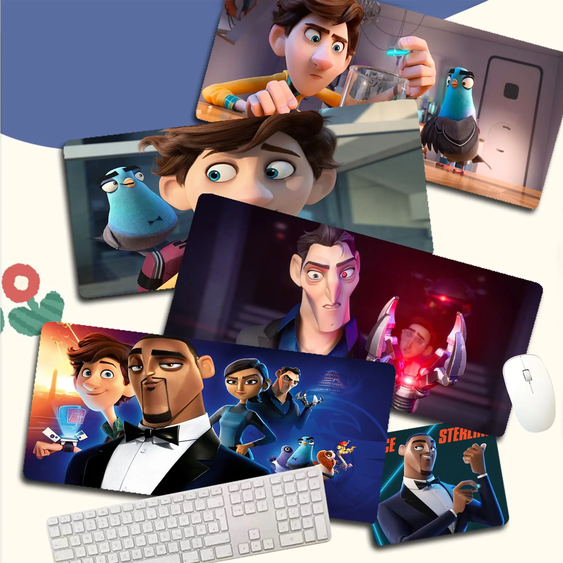 

Disney Spies in Disguise In Stocked gamer play mats Mousepad Size for CSGO Game Player Desktop PC Computer Laptop