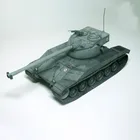 1:35 французский Chadillen 25t средний танк DIY 3D бумажная карта модель строительные наборы строительные игрушки обучающие игрушки военная модель