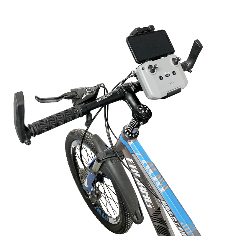 Remote Control Bike Clip Bicycle Bracket Holder Smart Phone Monitor Clamp Fix Mount Stent Connector for DJI Mavic Air 2 Mini 2