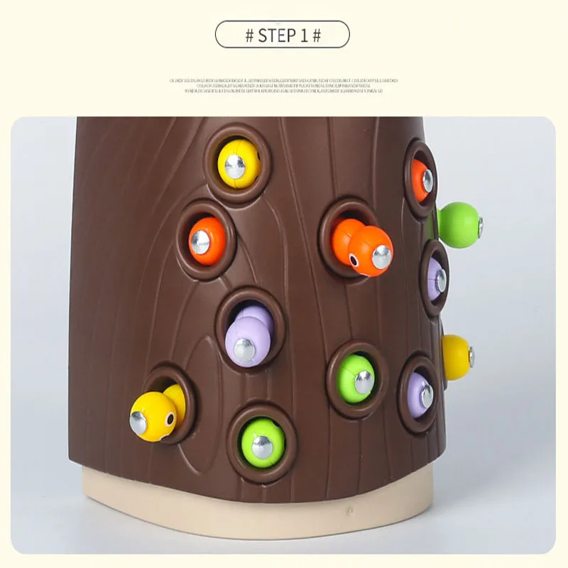 Костюм с дятлами рост магнитный замок червячок для кормления животных игры