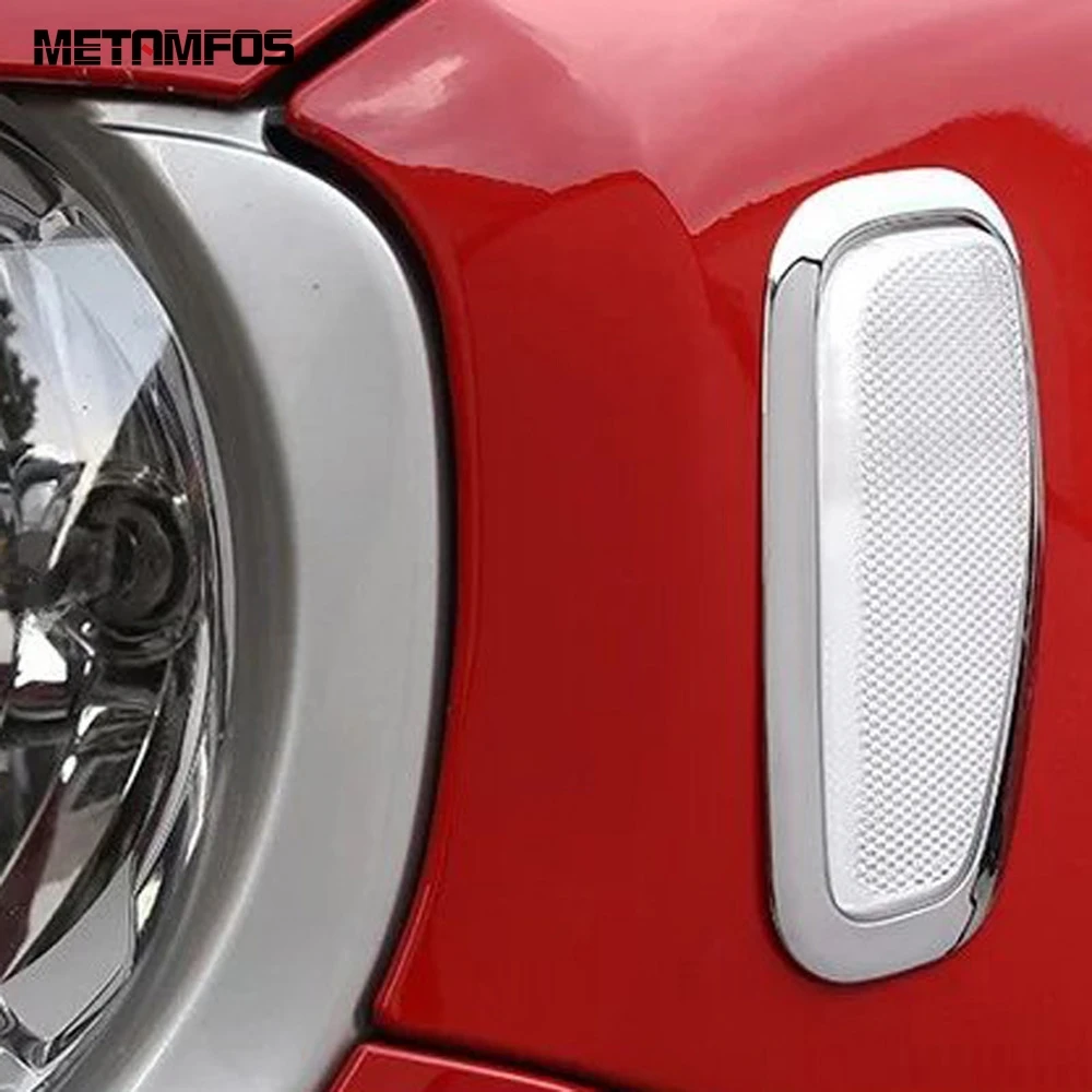 Для Jeep Renegade 2014 2017 2018 2019 хромированный сигнал поворота сигнальная лампа крышка