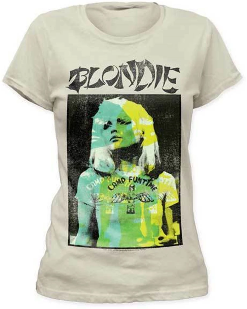 Blondie-Bonzai-Juniors Футболка Топ S-M-L-Xl-2Xl новая ударная футболка с круглым вырезом в стиле