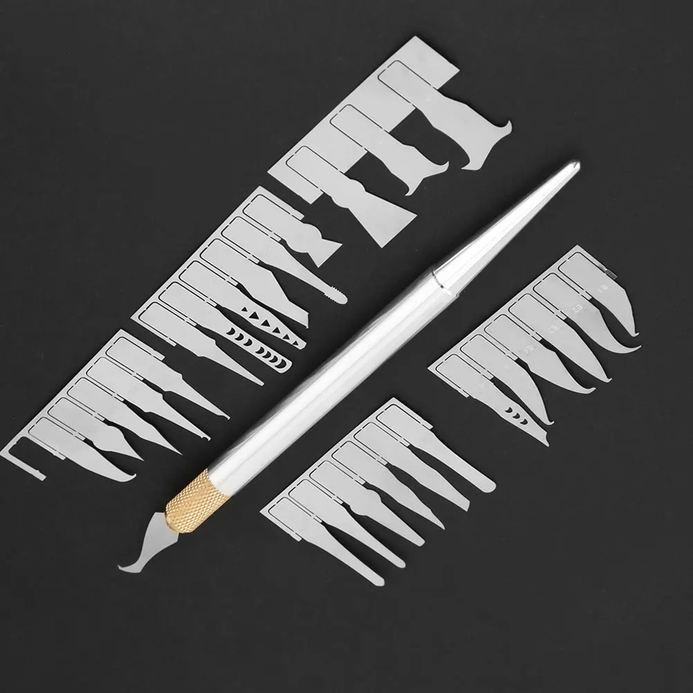 

BGA Chip Repair Thin Blade CPU NAND Remover Glue Disassemble 27 In 1 Phone Repair Tool Set For CPU Chip Disassemble Rework 1Set