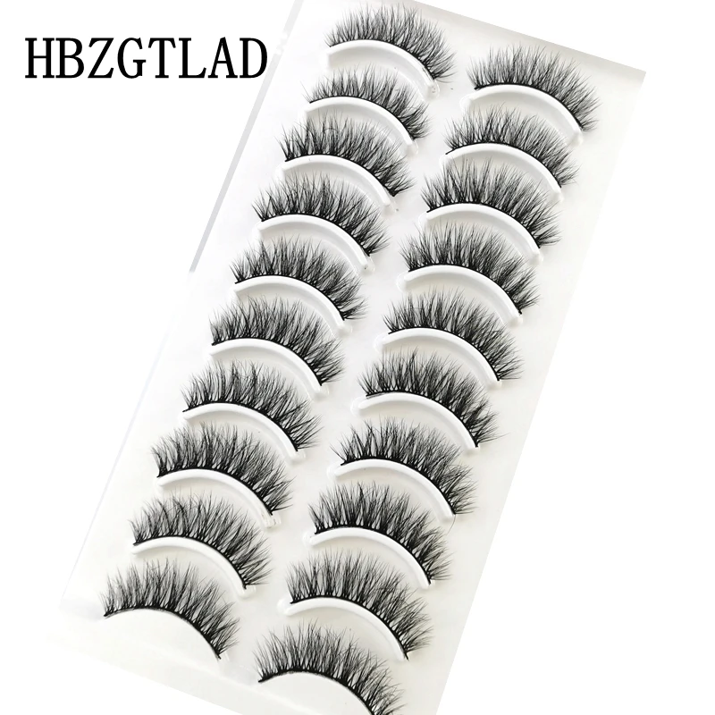 41 Styles 10 pairs natural long 3D mink false eyelashes fake lashes makeup kit Mink Lashes extension eye lashes short eyelashes images - 6