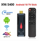 ТВ-приставка X96 S400, Android 10, приставка для Smart TV, четырехъядерный Allwinner H313, 4K, 2,4 ГГц, Wi-Fi, 2 ГБ, 16 ГБ, приставка Google Player, Youtube