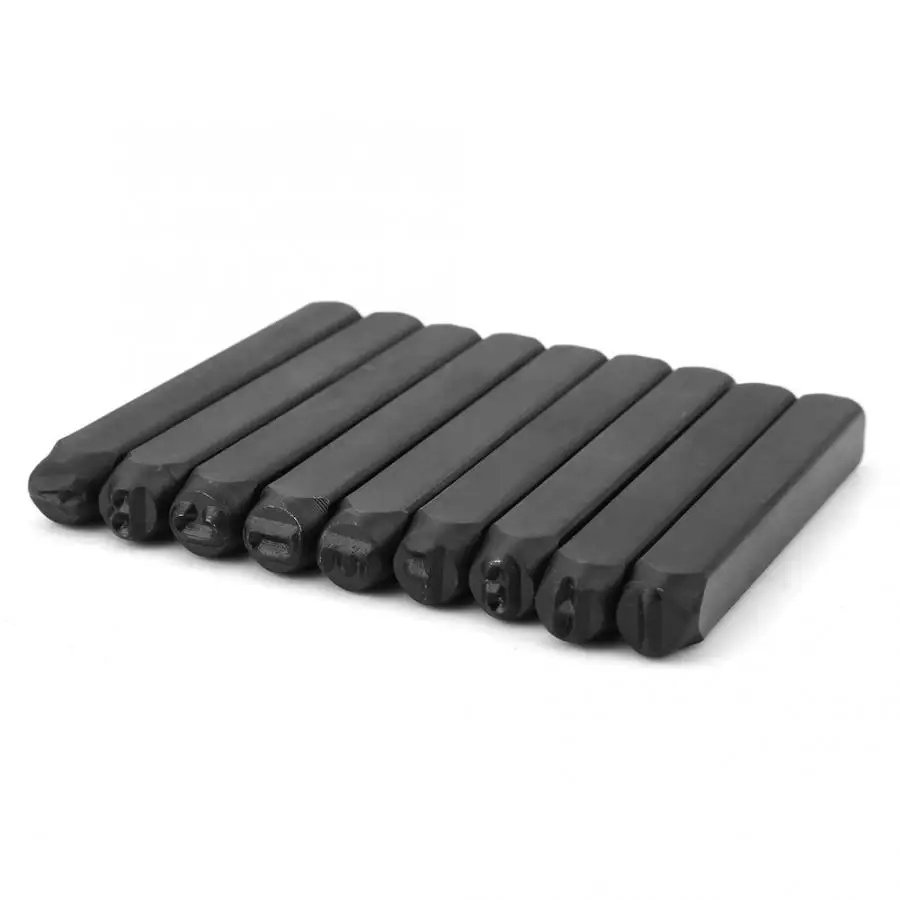 36 шт./компл. 6 мм стальные алфавитные буквы и цифры штамп наборы инструментов | Дом