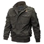 Новинка 2022, мужские военные куртки-пилоты, Бомбер, хлопковое пальто, тактическая армейская куртка, Мужская Повседневная летная куртка ВВС, женская модель