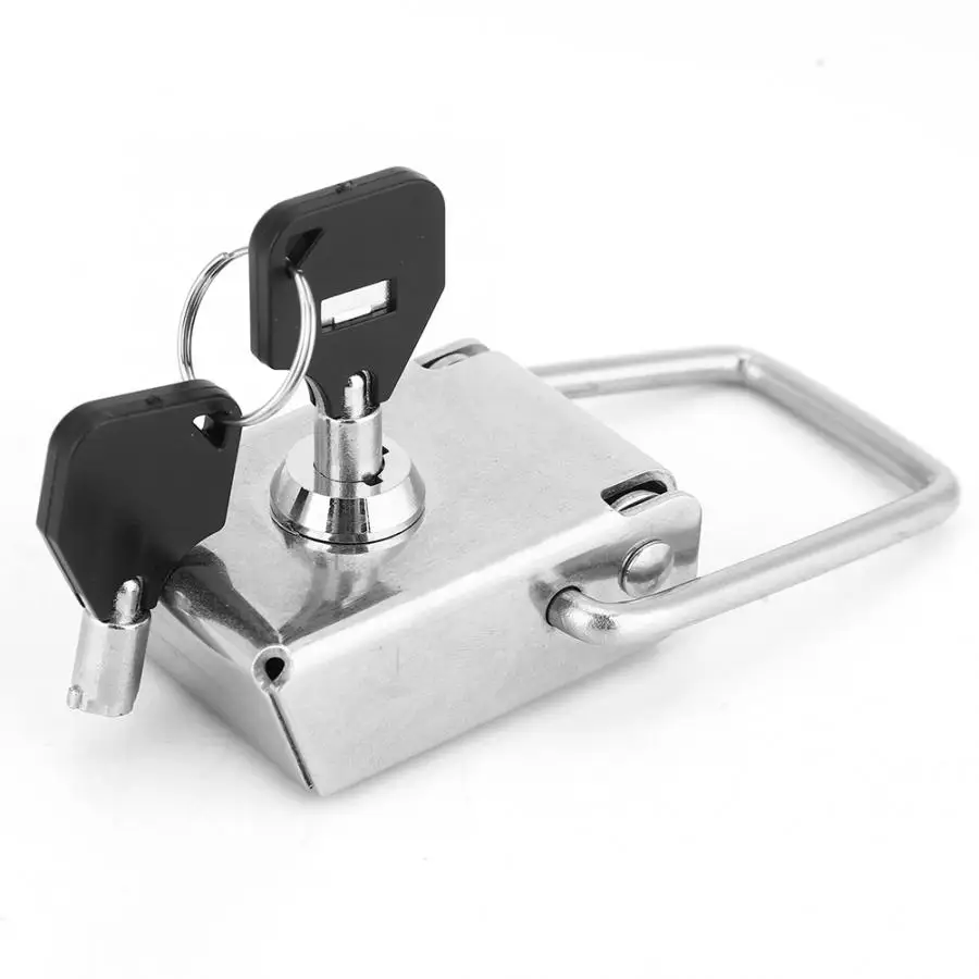 Сверхмощный Регулируемый Замок защелка из нержавеющей стали DK027 57/70/92 мм защитный