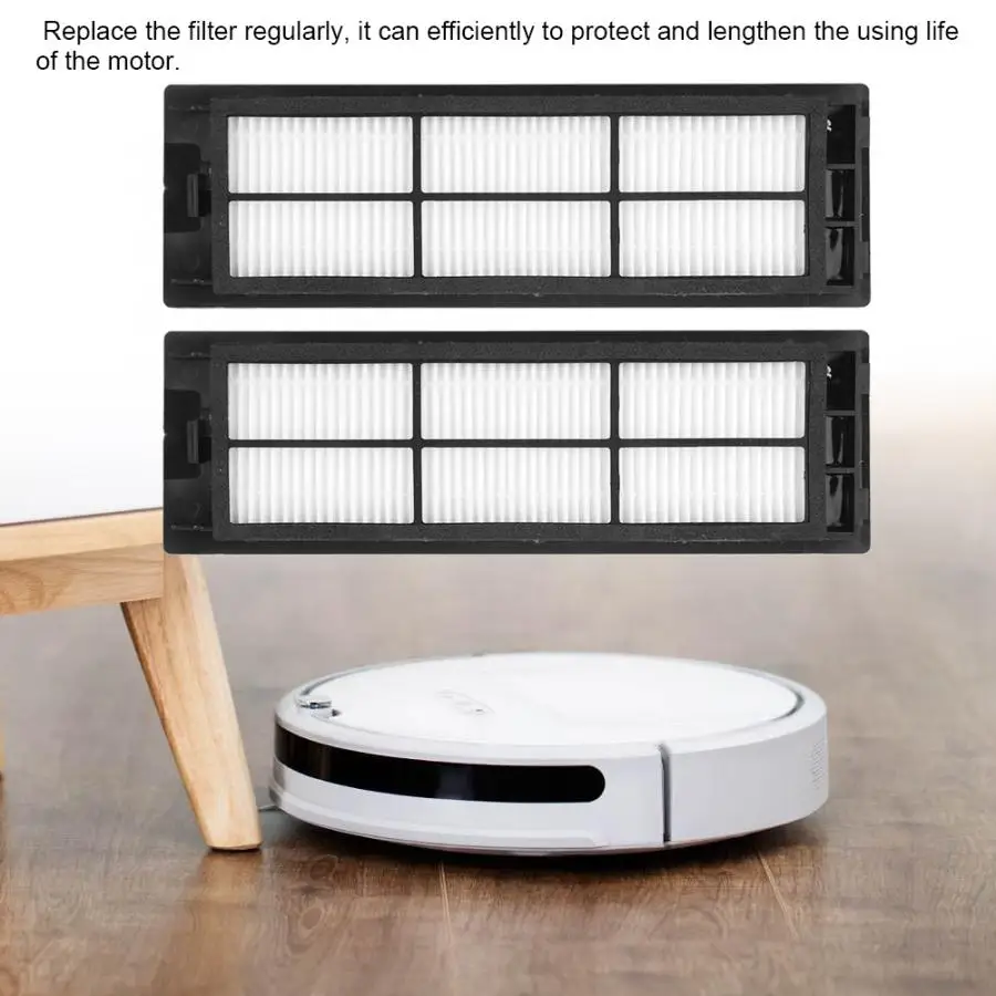 Запчасти для робота пылесоса XIAOMI Roborock 2 шт. Сменный фильтр уборки пыли|Запчасти
