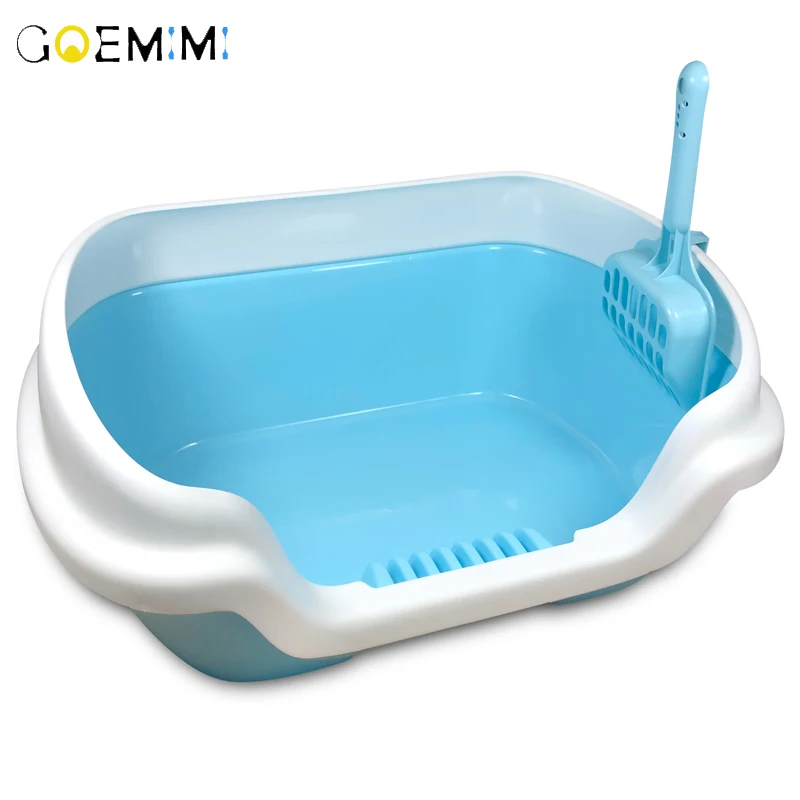 Полузакрытый туалет для кошек большой съемный кошачий Туалет уборки обучающий