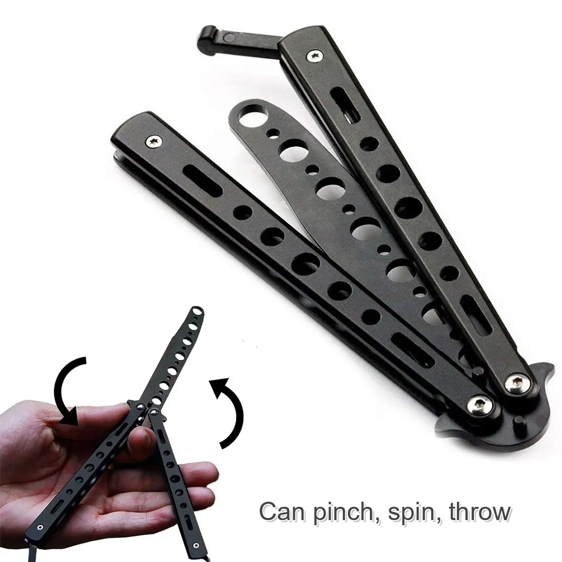 Тренировочное гребневое лезвие из нержавеющей стали 8 6 дюйма боевой