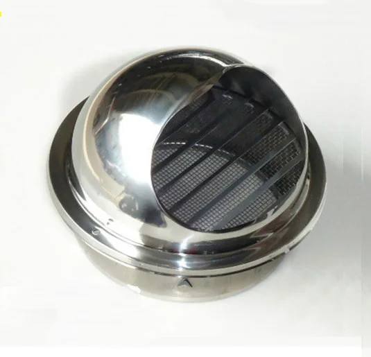 60 мм ~ 300 вытяжка из нержавеющей стали стеновая крышка вентиляционное отверстие