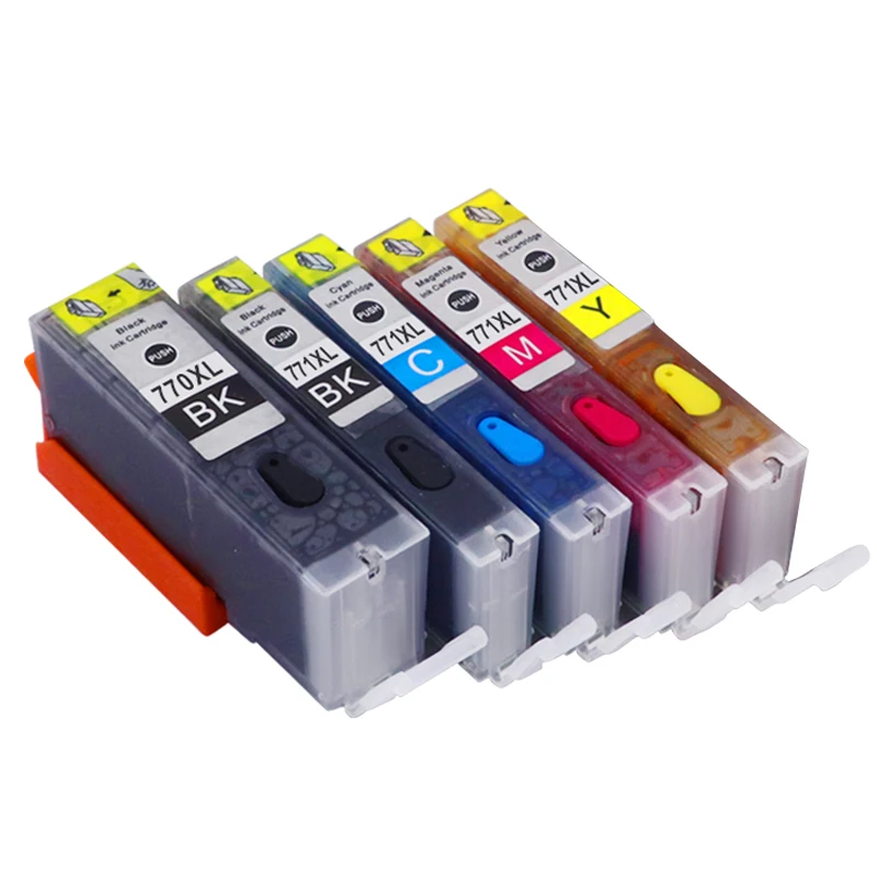 Многоразовые картриджи для принтера canon MG5770 MG6870 TS5070 TS6070 TS8070|Чернильные картриджи|